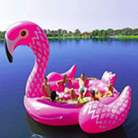 Large flamingo